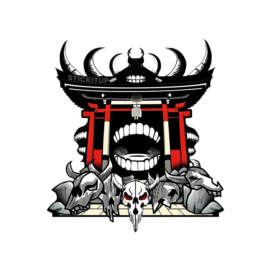 Malevolent Shrine Sticker
